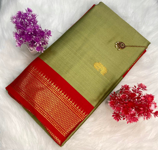 Semi Soft Silk Saree| SSSK164