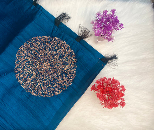 Tussar Silk Saree | SSTS165