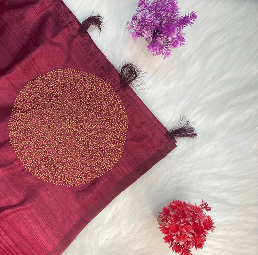 Tussar Silk Saree | SSTS165