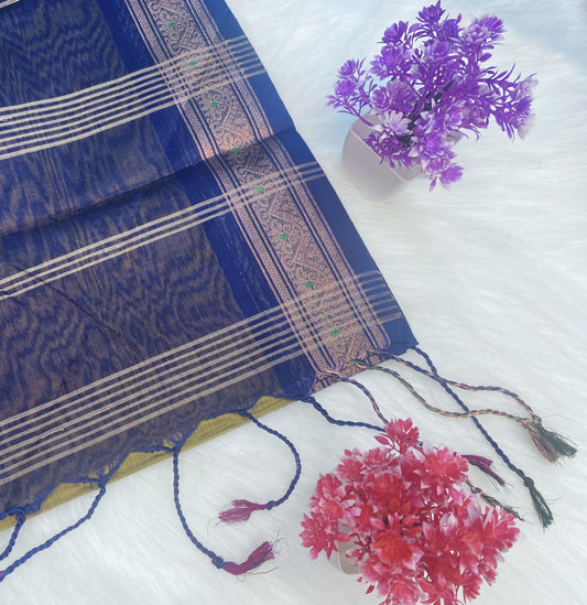 Rich Temple Cotton Saree | SSCS171