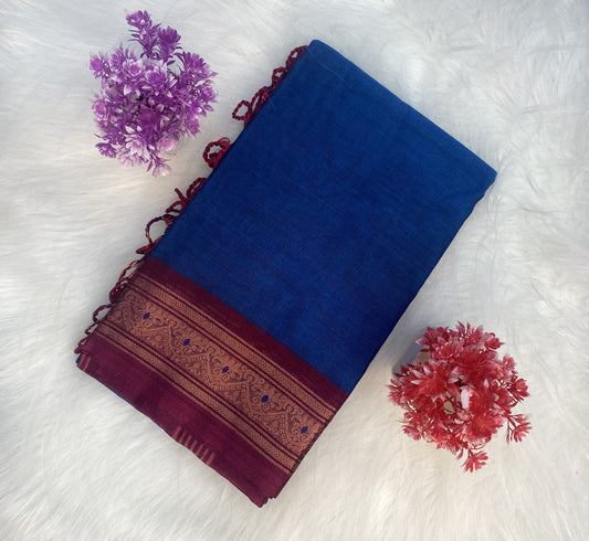 Rich Temple Cotton Saree | SSCS171