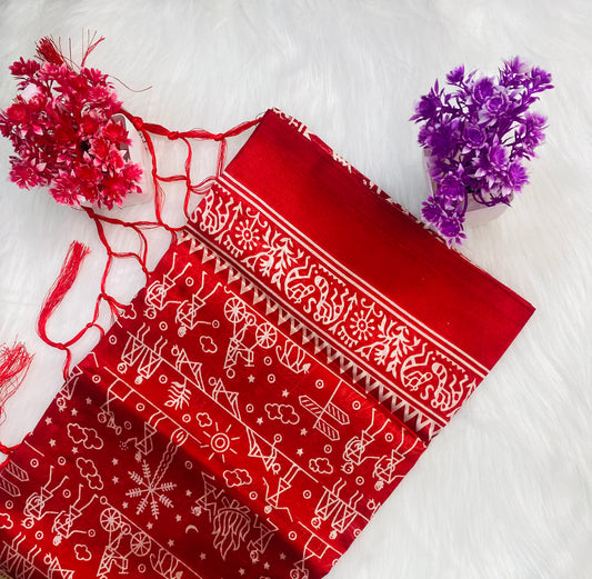 Bandhani Silk Saree | SSBS174