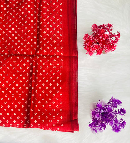 Bandhani Silk Saree | SSBS174