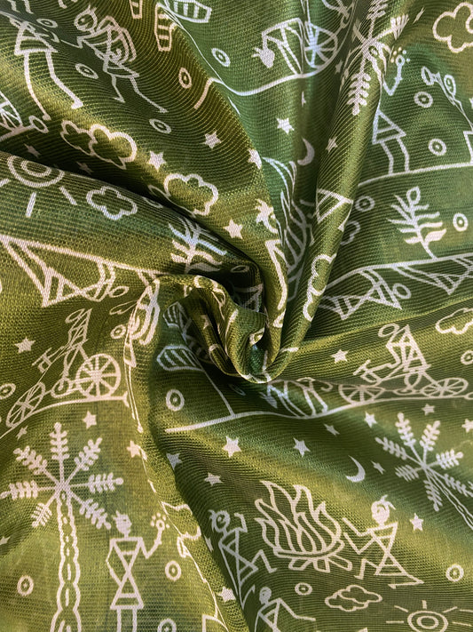 Bandhani Silk Saree | SSBS174