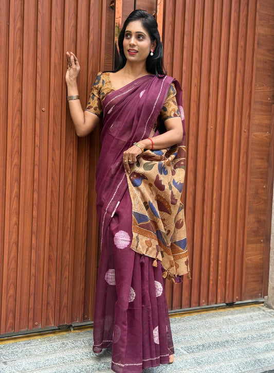 Summerloom Soft Cotton Saree | SSSC348