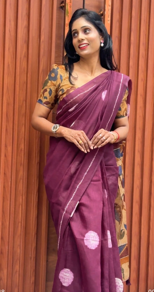 Summerloom Soft Cotton Saree | SSSC348