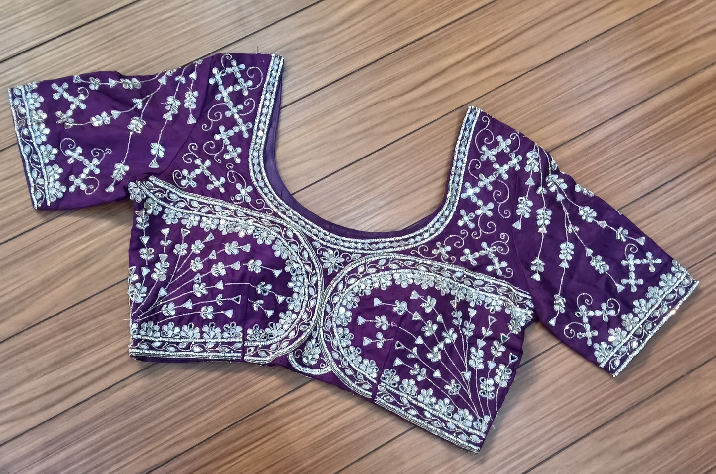 Readymade Blouse Purple  | SSRB316