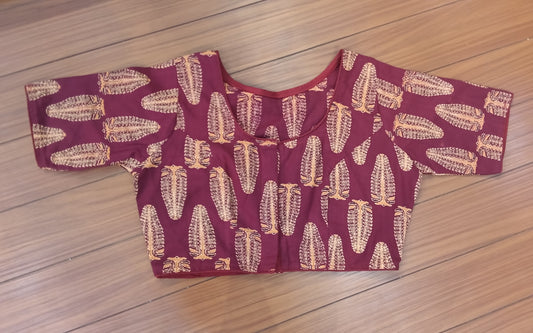 Readymade Blouse Maroon | SSRB316