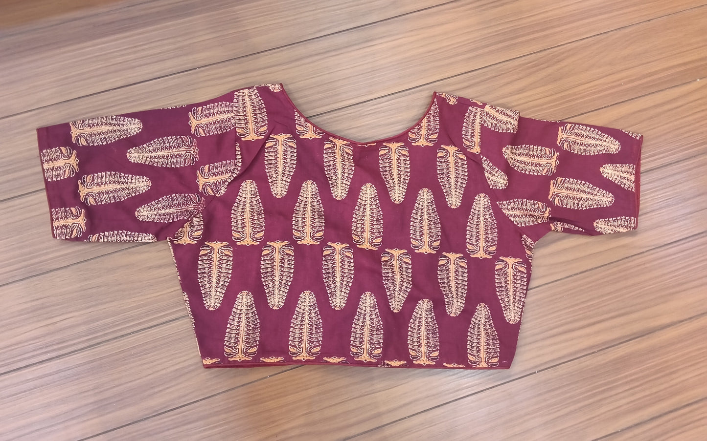 Readymade Blouse Maroon | SSRB316