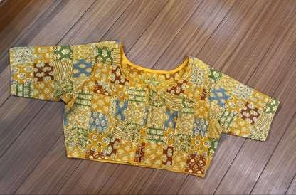 Readymade Blouse Yellow | SSRB316