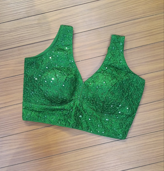 Readymade Blouse Dark Green | SSRB316