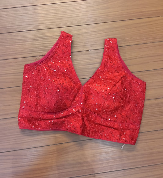 Readymade Blouse Red | SSRB316
