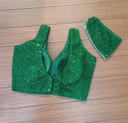 Readymade Blouse Dark Green | SSRB316