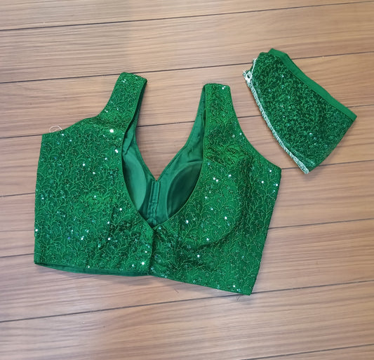 Readymade Blouse Dark Green | SSRB316
