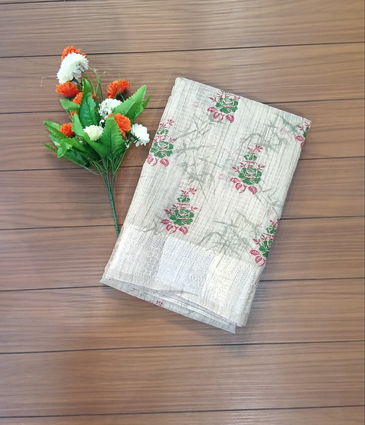 Cotton Print Saree | SSCP327