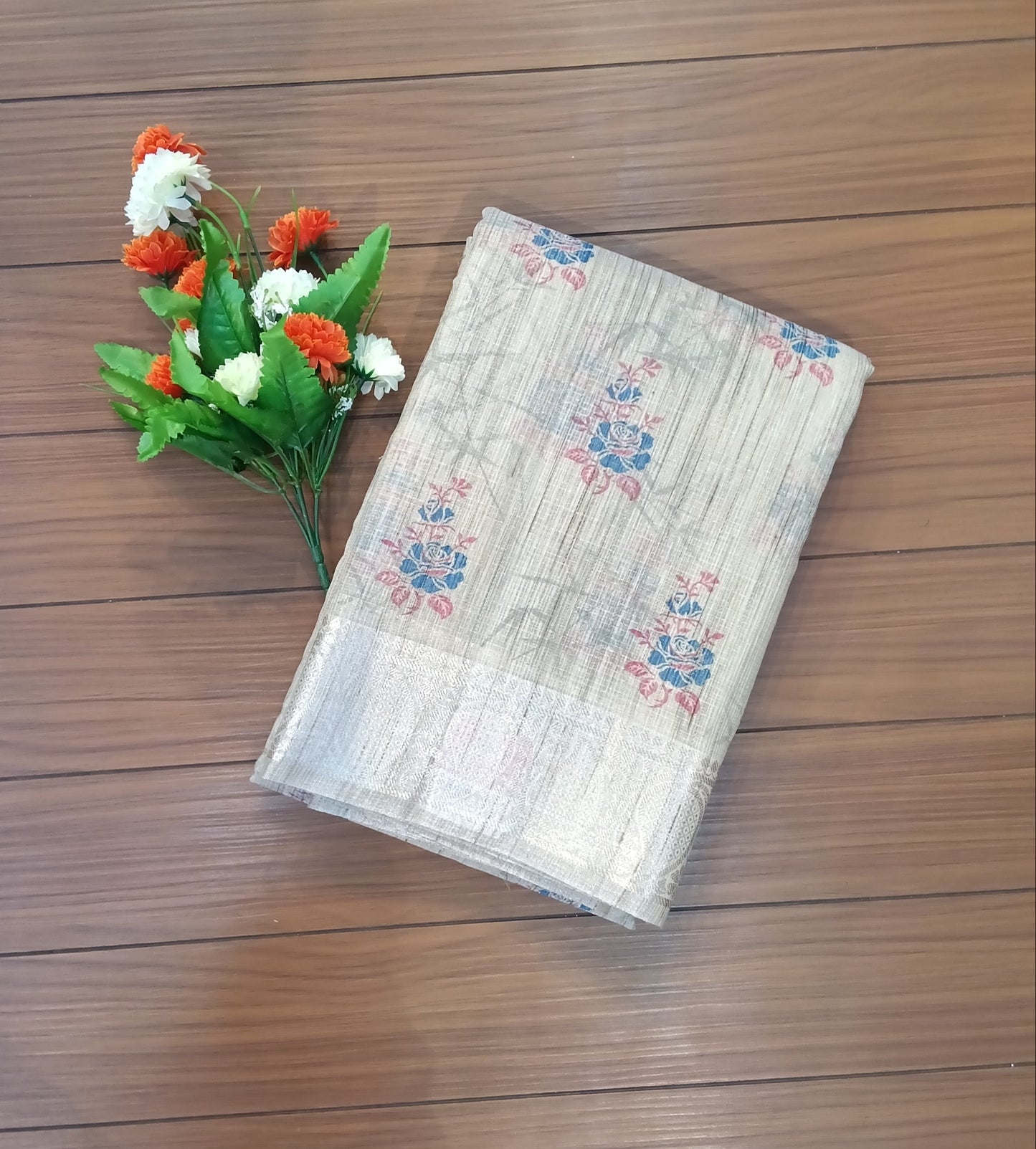 Cotton Print Saree | SSCP327