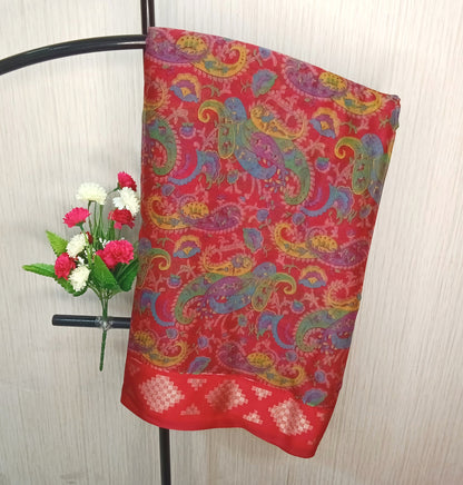 Kalamkari Printed Saree | SSKP356