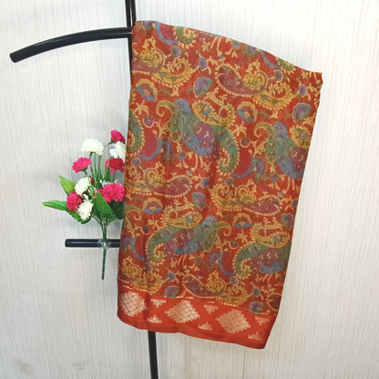 Kalamkari Printed Saree | SSKP356