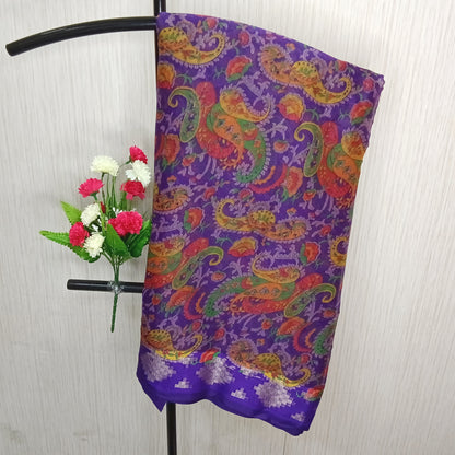 Kalamkari Printed Saree | SSKP356