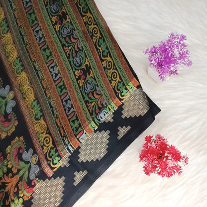Kalamkari Printed Saree | SSKP356
