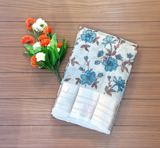 Kota Jack Print Saree | SSKP358