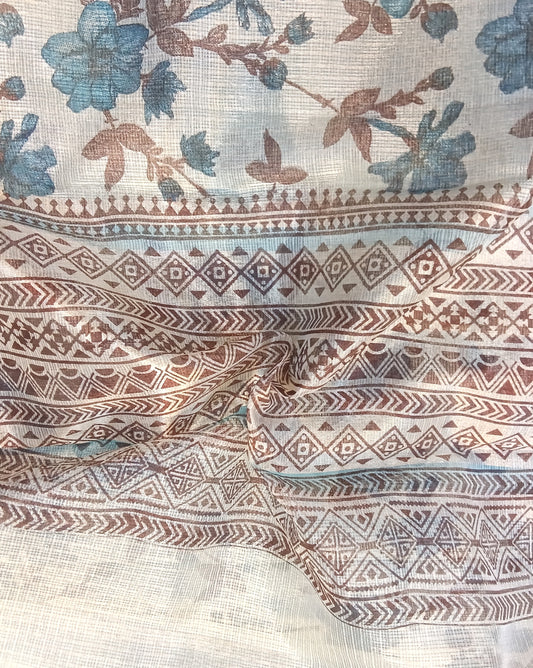 Kota Jack Print Saree | SSKP358