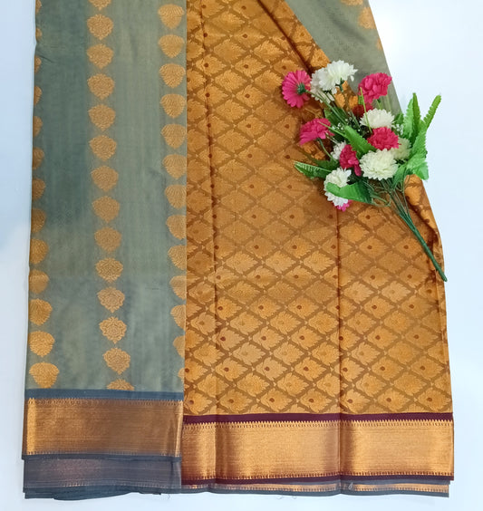 Semi Kanchipuram Saree | SSSK364