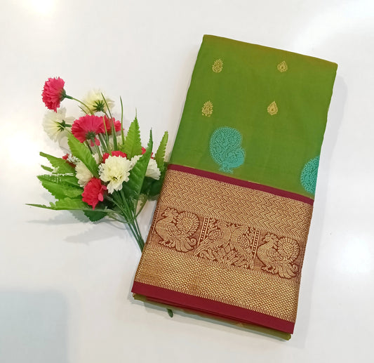 Semi Kanchipuram Saree | SSSK364