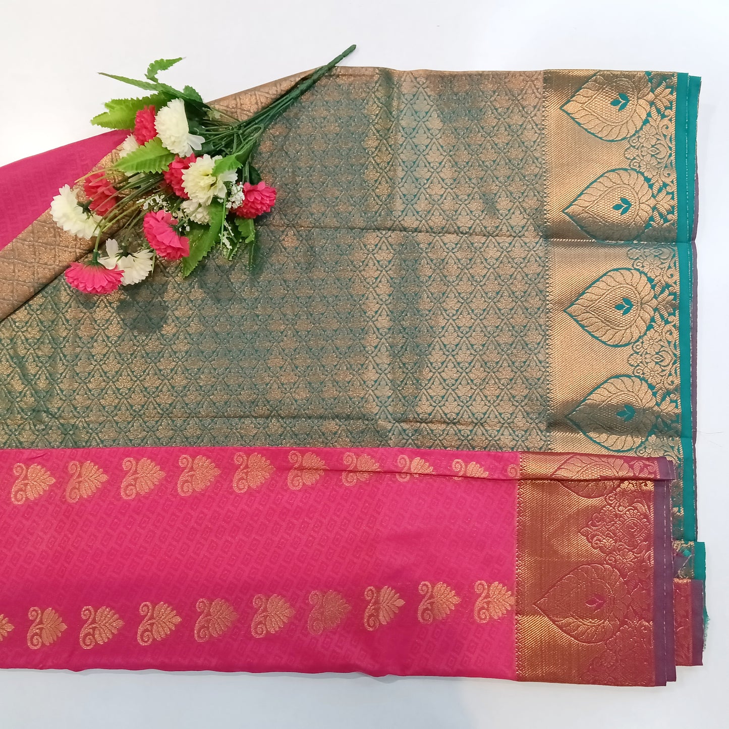 Semi Kanchipuram Saree | SSSK364