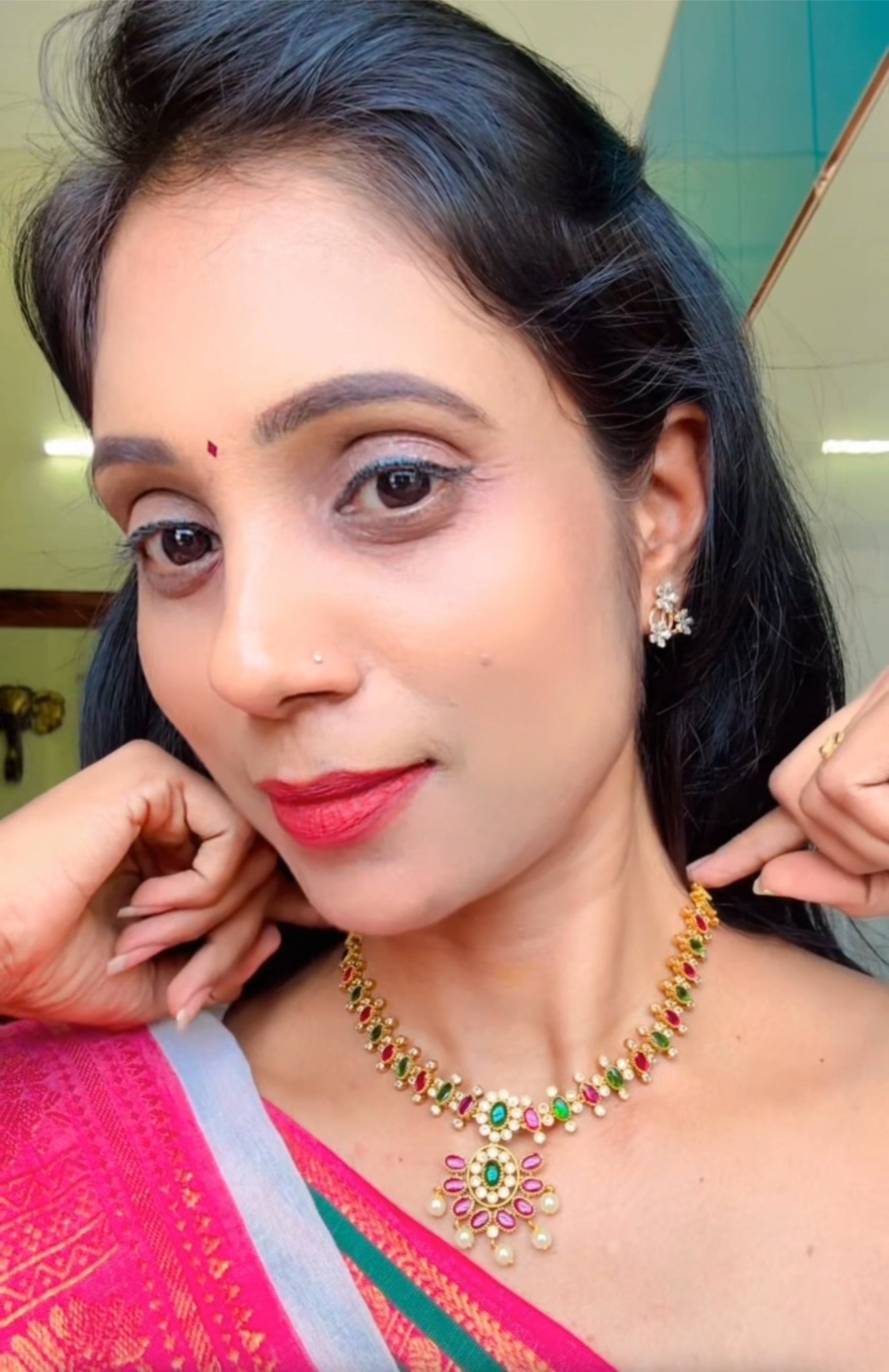 Kerala Palakka necklace | SSKP023