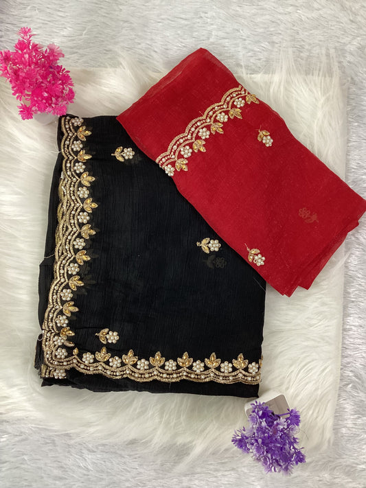 Jaipuri Fancy Saree | SSJF238