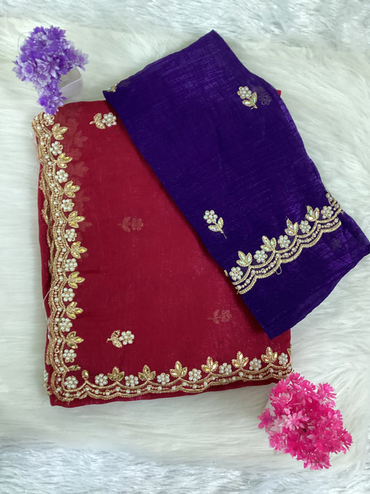 Jaipuri Fancy Saree | SSJF238
