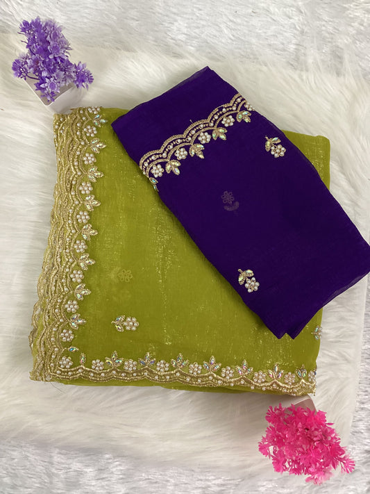 Jaipuri Fancy Saree | SSJF238