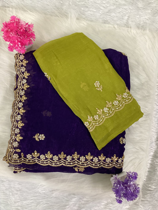Jaipuri Fancy Saree | SSJF238