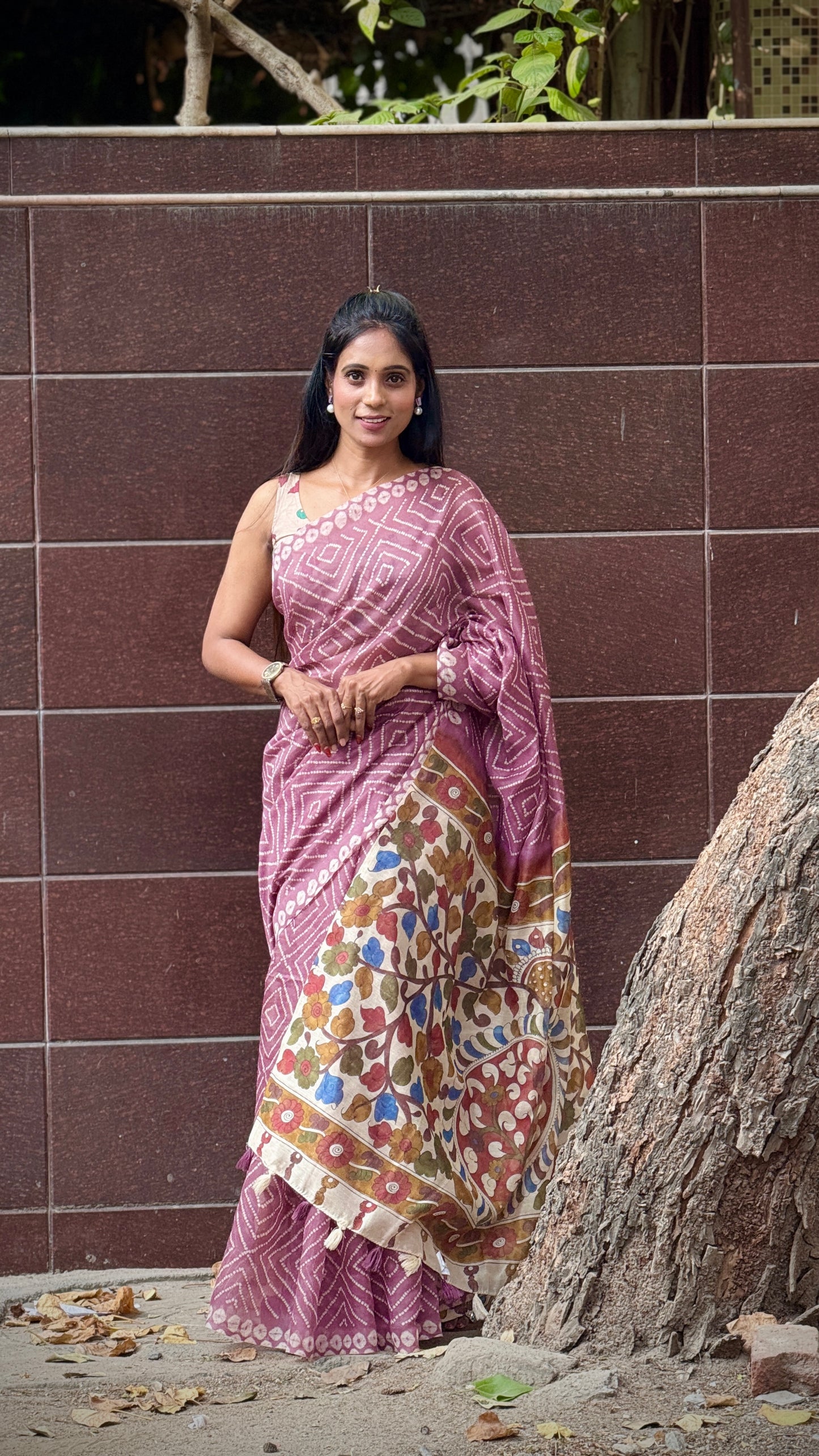 Summer Linen Silk Saree Saree | SSVG344