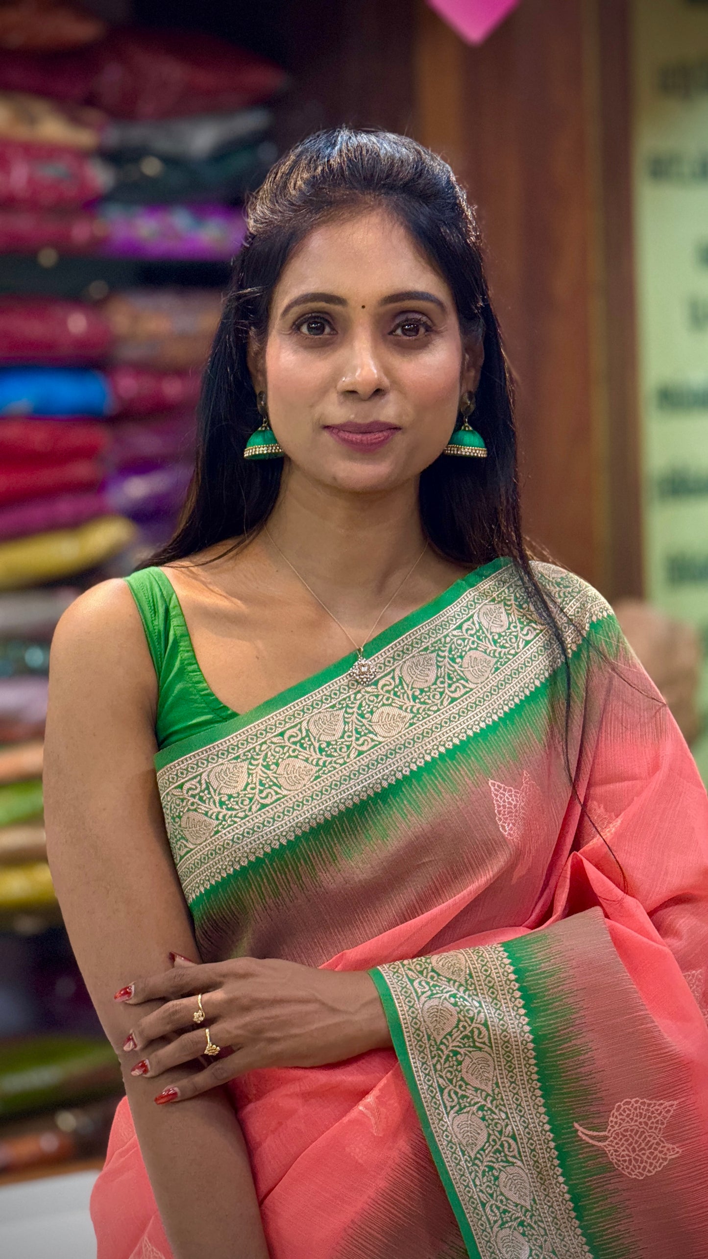 Royal Radiance Zari Weaving Work Saree | SSVG345