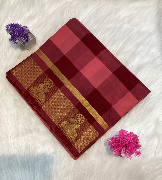 10-Yards Cotton Saree | SSCS243