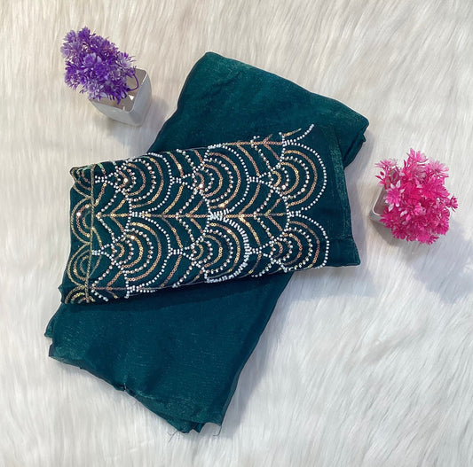Fancy Glamour Silk Saree | SSFG246