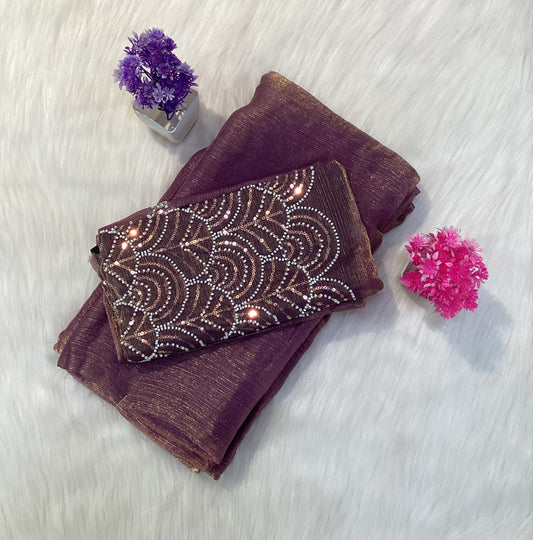 Fancy Glamour Silk Saree | SSFG246