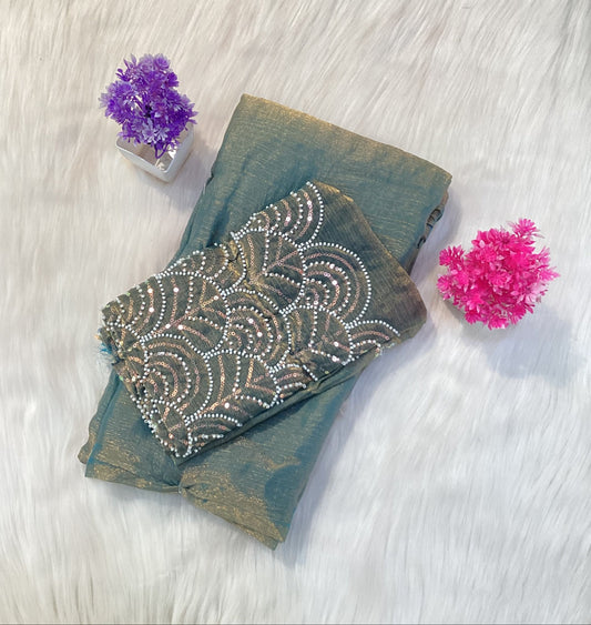 Fancy Glamour Silk Saree | SSFG246