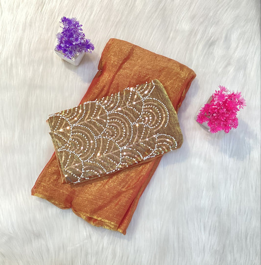 Fancy Glamour Silk Saree | SSFG246