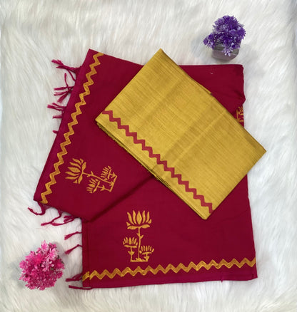 Poly Cotton Saree | SSPC260