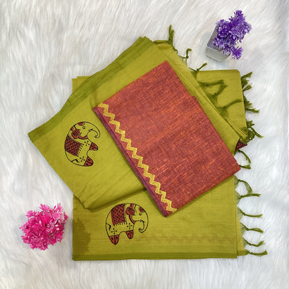 Poly Cotton Saree | SSPC260