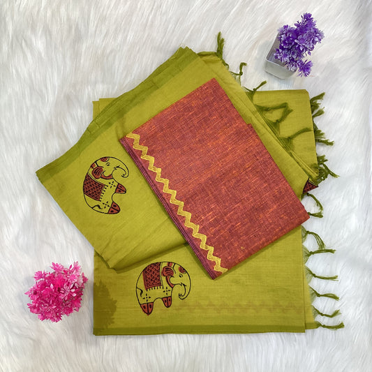 Poly Cotton Saree | SSPC260