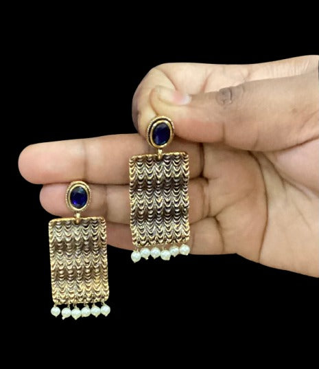 Kundan Jhumka Classic Bell Earrings | SSHK264