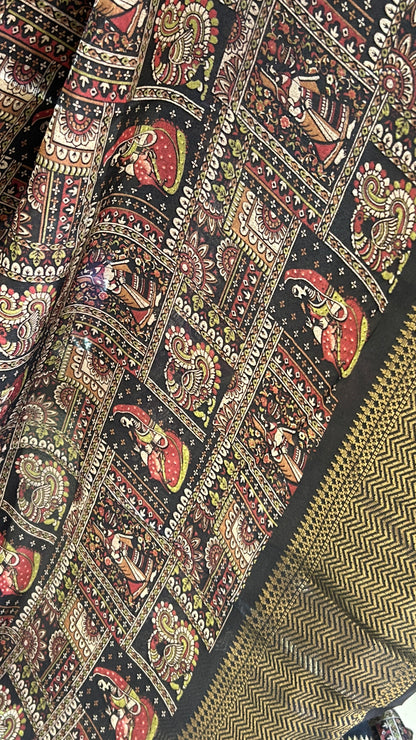 Kutchi Royal Vintage Gharchola Saree | SSVG343