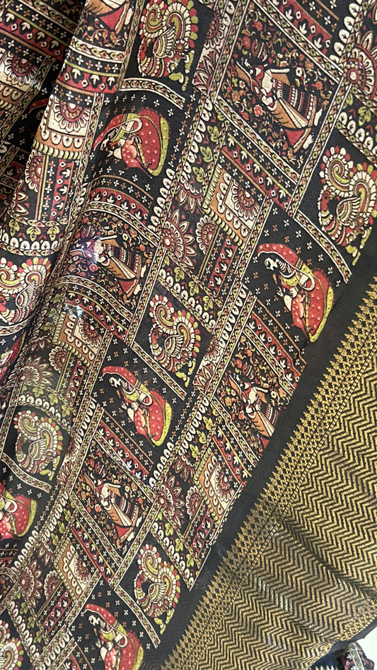 Kutchi Royal Vintage Gharchola Saree | SSVG343