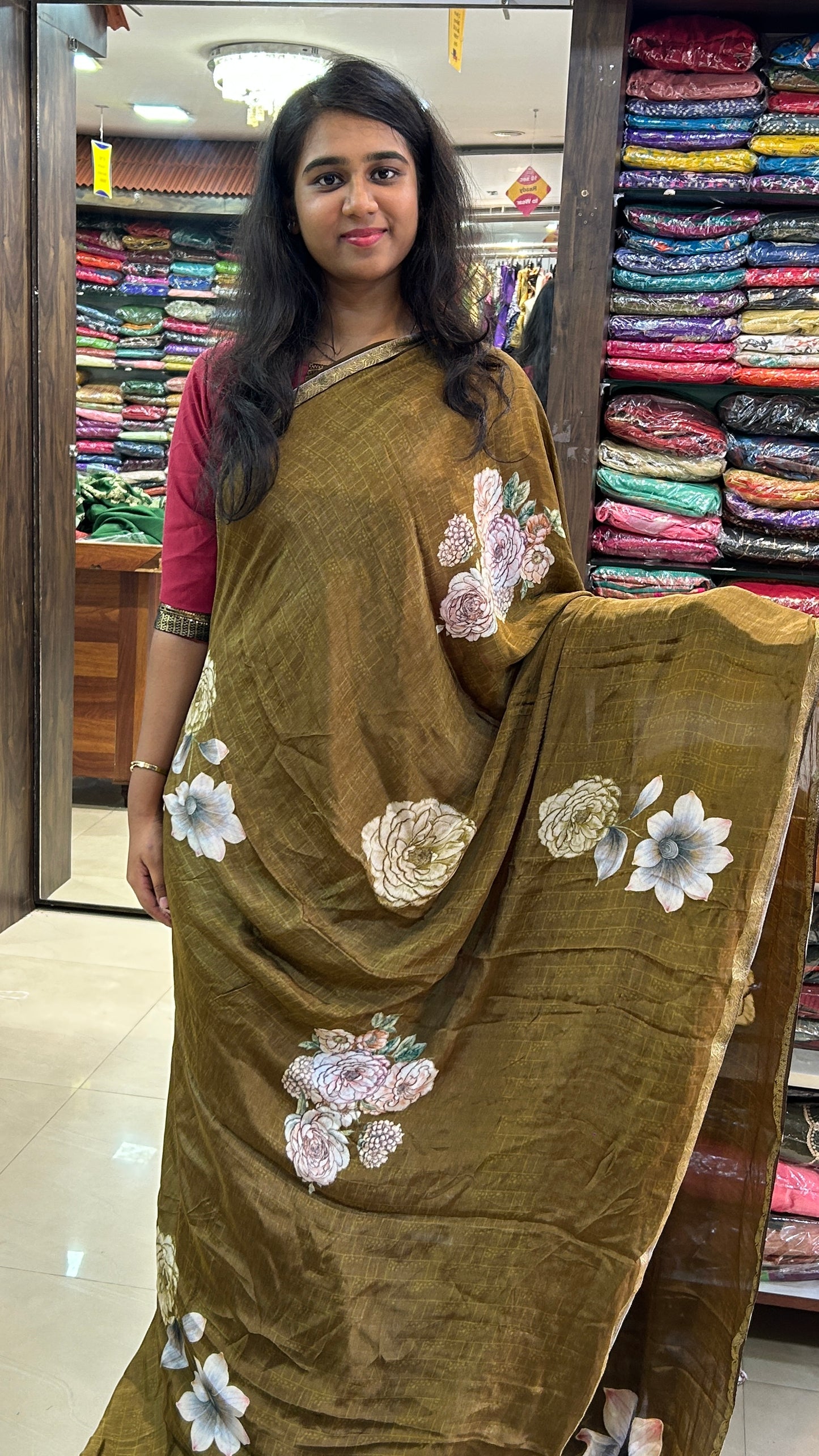 Chinonn Silk Saree | SSCS325
