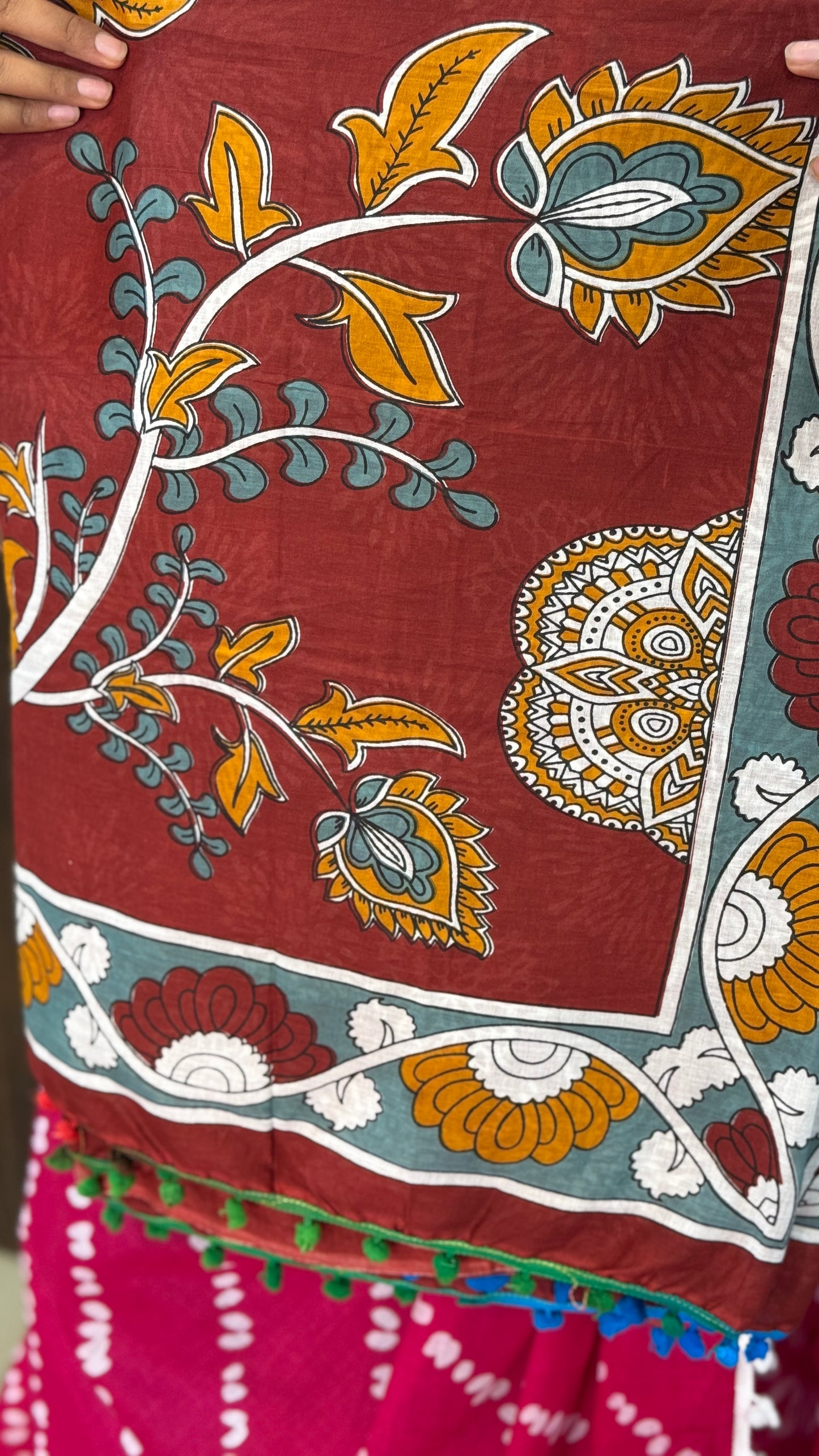 Pom Pom Saree | SSPS346