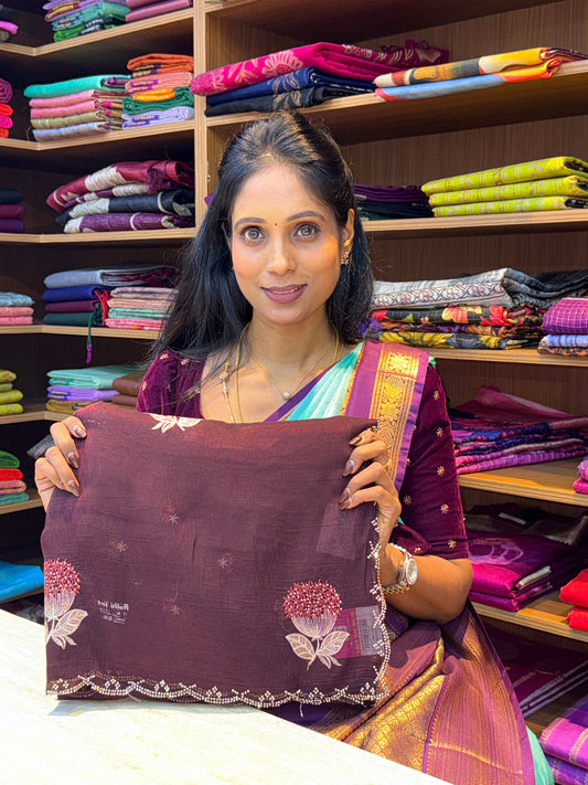 Fancy Work Saree | SSFW268